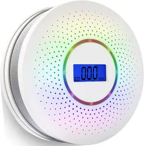 Cảm Biến Kép Có Thể Thay Thế Pin Báo Động Khói Kết Hợp 2 Trong 1 Và Máy Dò Khí Carbon Monoxide