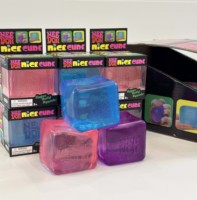 Nouveau produit le plus vendu : Jouet sensoriel anti-stress en forme de cube de glace en maltose, à presser, pour enfants de 5 à 7 ans