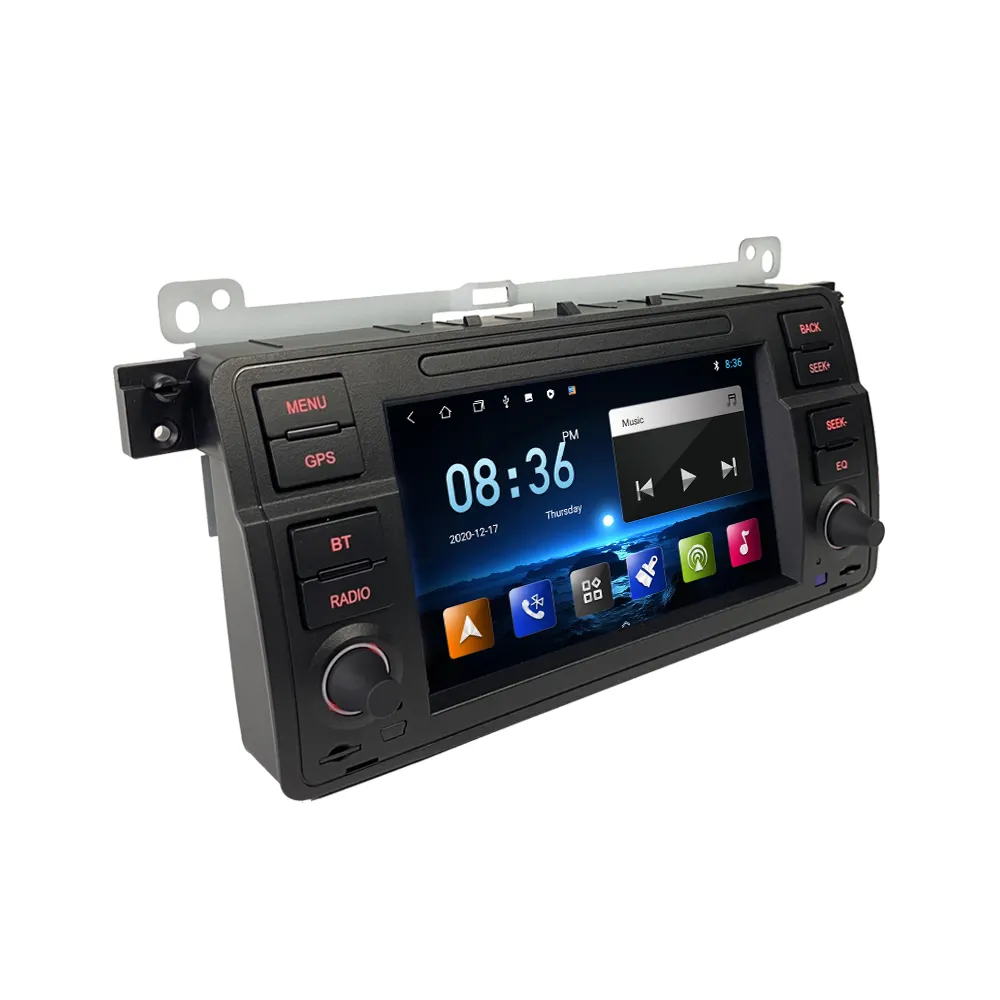 2 Din DVD WIFI 3G bmw touch screen radio android 10 autoradio auto electronics android For bmw e46