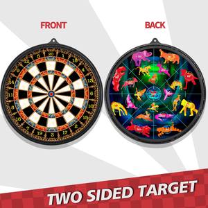 Nouveau design personnalisé de fléchettes pour intérieur/extérieur en matière plastique, jeu de fléchettes à cible magnétique, jeu de société, ensemble de jouets pour enfants, vente en gros - Product Image 3