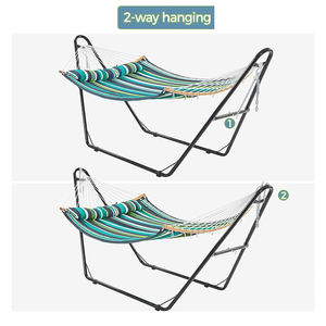 Supporto per Amaca Pieghevole Portatile di Alta Qualità, Pratico per Giardino Esterno, Camera da Letto Interna/Palestra, Arredo Esterno Elegante e Portatile - Product Image 5