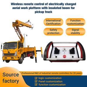 Control remoto hidráulico inalámbrico proporcional con protección IP65 para plataformas de trabajo aéreo, venta directa de fábrica - Product Image 4