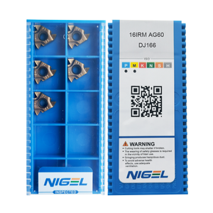 Nigel 16irm AG60 dj166 tungsten carbide chèn công cụ chuyển cvd/PVD tráng thép chính xác cắt không gỉ hỗ trợ OEM - Product Image 2