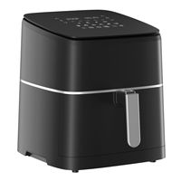 HJ-901AW 9L Penggorengan Udara Elektrik 1700W Layar Sentuh Digital Penggorengan Udara Tanpa Minyak Oven Penggorengan Udara Kontrol Suhu 40-200C untuk Rumah dan Restoran
