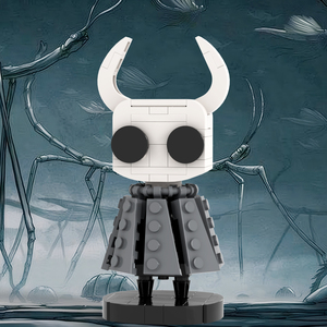 Moc7237 Trò Chơi <span class=keywords><strong>100Pcs</strong></span> Hollow Hiệp Sĩ Quà Tặng Câu Đố Juguetes Xây Dựng Khối Bộ Trẻ Em Giáo Dục Trẻ Em Đồ Chơi - Product Image 6