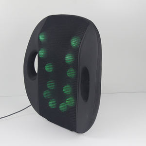 2025 nuevos productos 3D amasado eléctrico completo soporte de cintura Lumbar cojín de masaje de espalda Shiatsu almohadilla de silla de masaje de espalda con calor - Product Image 4