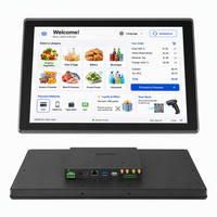 Panel PC Táctil Integrado para Exteriores de 15.6 Pulgadas RK3568 Android 11 IP65 Resistente al Agua con WiFi 4G, Montaje en Pared, Pantalla HMI Industrial