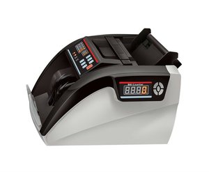 Contadora de Billetes LED Profesional ComPOSxb de Grado Comercial, Velocidad de 900 Billetes/Min, Tolva de 300 Billetes, Reconocimiento Automático de Monedas - Product Image 3
