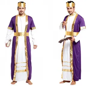 Halloween Trajes Cosplay Traje Para Um Adulto Dance Party Cosplay Robe King's Deluxe King Traje