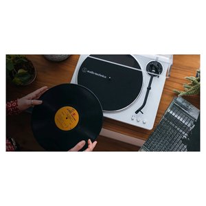 Tourne-disque entièrement automatique blanc AT LP70XBTWS - Product Image 5