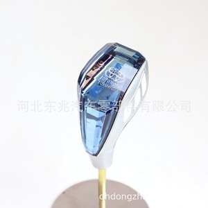 Crystal Gear <b>Shift</b> <b>Knob</b> Universal For Toyota Mazda Lexus Manual Seven Color Gradient Touch Illuminated Lightweight - Product Image 4