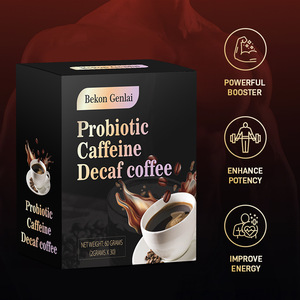 Café Décaféiné Probiotique Sain à Faible Teneur <span class=keywords><strong>en</strong></span> Caféine 2g*30 Sachets Stimule le Métabolisme pour le Bien-être Quotidien et la Remise <span class=keywords><strong>en</strong></span> Forme - Product Image 4