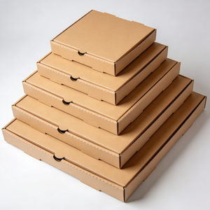 Contenedor de <span class=keywords><strong>Pizza</strong></span> Aislado con Revestimiento de Papel de Aluminio, Caja para Entrega de Comida Caliente, Reciclable, de Grado Alimenticio, para Restaurantes y Comida para Llevar - Product Image 5