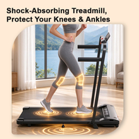 Tapis de course motorisé d'intérieur pour entraînement cardio à domicile – Équipement de fitness pour salle de sport à domicile