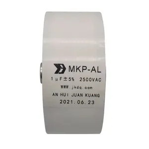 MKP-AL yüksek gerilim kapasitörü 2500VAC 1uF 5% elektrik kondansatör