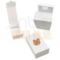 Boîtes en papier pliantes magnétiques personnalisées Jinbar avec logos personnalisés, boîtes en papier de qualité alimentaire, emballages pour bijoux, boîtes cadeaux
