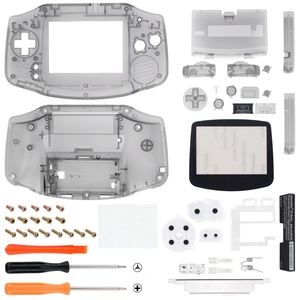 ชุดเปลี่ยนเปลือกและปุ่มแบบเต็มรูปแบบสำหรับ GBA ที่รองรับ IPS, ชุด DIY และชุดซ่อมแซมสำหรับ Gameboy Advance - Product Image 2