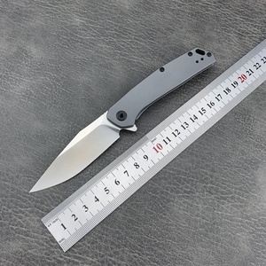 มีดพับ Ker shaw Align 1405 ใบมีดเหล็ก 8Cr13Mov ด้ามเหล็ก 440 ความแข็งสูง พกพาสะดวก สำหรับกิจกรรมกลางแจ้ง ตั้งแคมป์ และฉุกเฉิน - Product Image 6
