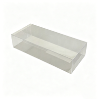 Boîte d'emballage en plastique multi-matériaux personnalisée, pliable à plat, transparente, rectangulaire, anti-casse, pour kit de toilette jetable d'hôtel