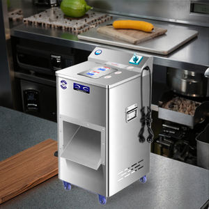 Nouvelle condition coins arrondis pleine acier électrique porc <span class=keywords><strong>boeuf</strong></span> poulet viande coupe déchiquetage trancheuse Machine - Product Image 6