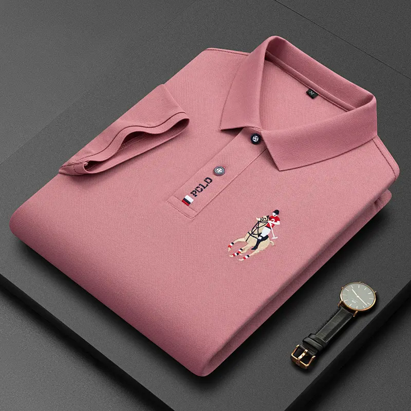 Custom design your own brand polo shirt Short Sleeve men's polyester customized logo man Golf Polo t-shirt Shirts
