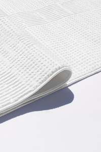 Tapis tissé en velours blanc, lavable, 6 mm, polyester, base antidérapante, moderne, pour la maison, taille personnalisée, OEM, ODM, marque privée, usine - Product Image 5