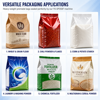 Machine d'emballage verticale automatique quantitative pour poudre, machine d'emballage multifonctionnelle pour sachets de poudre