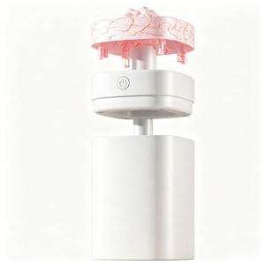 Humidificador USB Pequeño de 0.5L con Efecto <span class=keywords><strong>Volcán</strong></span>, Vapor Frío, Luz Nocturna y Diseño de Llenado Superior, Compatible para <span class=keywords><strong>el</strong></span> Hogar - Product Image 3