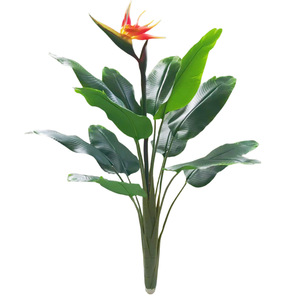 Plantes décoratives artificielles hautement réalistes : Arbre de paradis et Bananier du voyageur de grande taille pour la décoration intérieure, commerciale et paysagère - Product Image 2