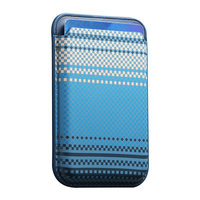 Porte-cartes magnétique en fibre de carbone avec logo personnalisé, rayures colorées en Kevlar, pour la coque de portefeuille magnétique Apple, support arrière pour sac