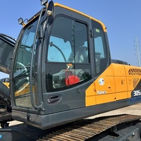 Modèles d'excavatrices sur chenilles hydrauliques Hyundai 305 de 30 tonnes, best-sellers haut de gamme, 215, 220, 210, en promotion à prix réduit