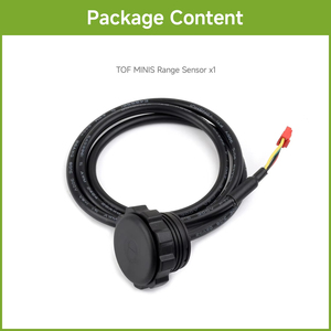 เซ็นเซอร์วัดระยะด้วยเลเซอร์ Waveshare TOF MINIS ใช้เทคโนโลยี Time-of-Flight (TOF) พร้อมตัวควบคุมในตัวและอัลกอริธึมวัดระยะ K448 - Product Image 3