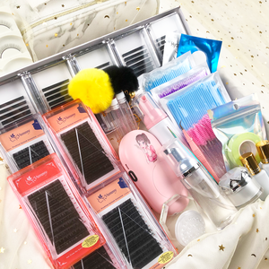 Groothandel op maat gemaakte wimperverlengingsset mannequin hoofd wimper trainingsset voor make-up oefening wimpers graft - Product Image 2