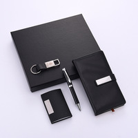 Agenda personnalisé en cuir PU A4 A5 avec stylo et boîte cadeau pour les articles de papeterie de bureau rechargeables