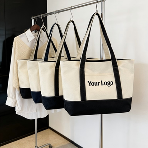 Sac fourre-tout en <span class=keywords><strong>toile</strong></span> léger, imperméable, pliable, sac à main à bandoulière, taille moyenne, personnalisable, pour femmes, voyages en plein air, shopping - Product Image 6