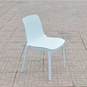 Best Price Moon Style Molded Plastic <b>Chair</b>, Heavy-Duty <b>Stackable</b> Ergonomic Seating for Outdoor Patio, Garden, Commercial Use - Product Image 2