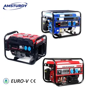 Amsturdy 3000Watt Big Power Gasoline Generator Electric Generator For Home