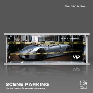 نموذج مشهد واقعي قابل للتخصيص بمقياس 1/64 من البلاستيك PVC مع إضاءة أكريليك - Product Image 6