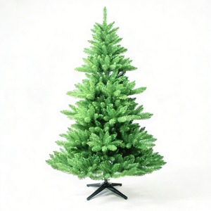 Arbre de Noël de luxe extérieur en PVC en forme de <span class=keywords><strong>sapin</strong></span>, facile à installer et démonter, avec branches épaisses en métal pour les fêtes - Product Image 3