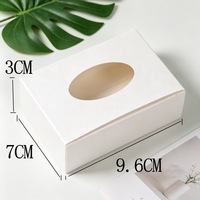 Boîte en carton personnalisée écologique pour produits faits main (savons, fleurs), type dossiers de lamination, pour cadeaux, expédition et souvenirs