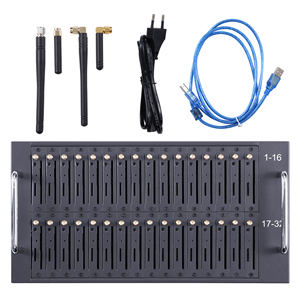 Giá rẻ đa số lượng lớn SMS GSM Modem SMS/MMS 32 Cổng với miễn phí SMS caster phần mềm 32 Sim Thẻ GSM Modem hồ bơi - Product Image 3