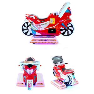 Nouvelle Machine de Jeu Moto Électrique pour Enfants, Moto Arcade Kiddie Rider pour Centre de Jeux 110V/220V 1-2 Joueurs - Product Image 5