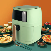 Friteuse à air numérique 8L OEM personnalisée avec panier unique en plastique, classe A, économe en énergie