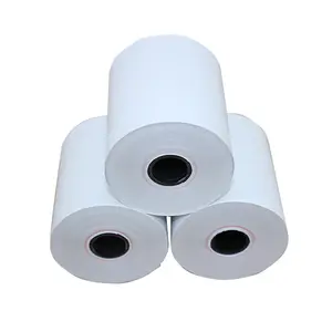 Prix d'usine 80x80mm rouleau de papier thermique en papier pour caisse enregistreuse POS/ATM Machine - OEM disponible!