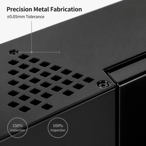 Chasis Compacto Integrado de Aluminio Anodizado Personalizado TZR, Fabricación de Chapa Metálica OEM, Caja para Computación Industrial - Product Image 2