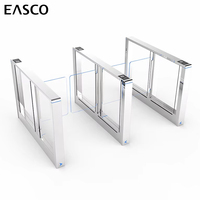 Tourniquet demi-hauteur automatique en acier inoxydable pour extérieur, à entretien facile, pour salle de sport, avec contrôle d'accès, prix compétitif
