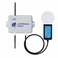 Capteur d'humidité des feuilles RS485 WiFi 4G LoRaWAN IP67, transmetteur de surveillance des plantes agricoles pour l'agriculture