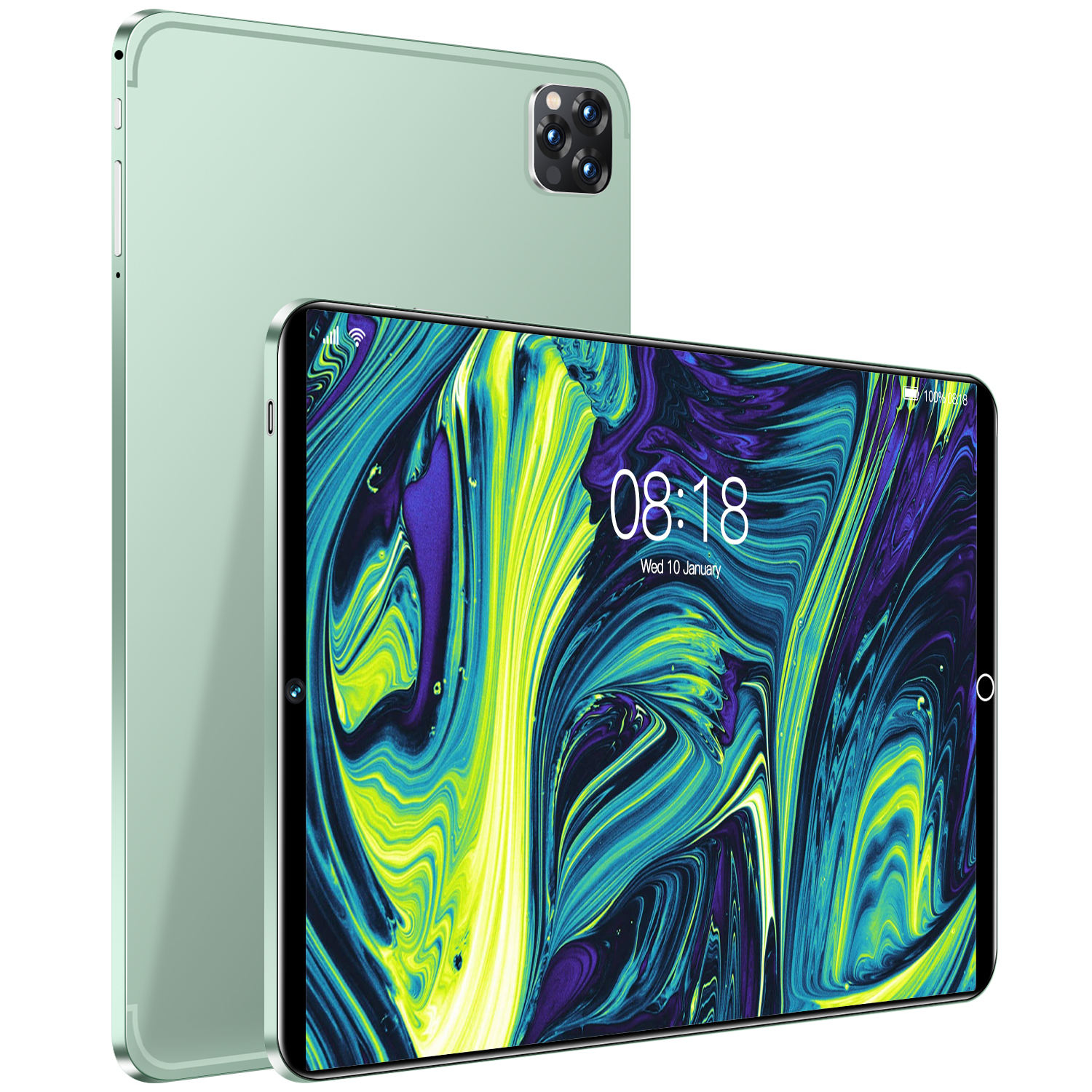 สีเขียวอ่อน