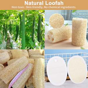 Usine en gros <span class=keywords><strong>Luffa</strong></span> éponge en forme <span class=keywords><strong>de</strong></span> <span class=keywords><strong>fleur</strong></span> accessoire <span class=keywords><strong>de</strong></span> <span class=keywords><strong>douche</strong></span> naturel à base <span class=keywords><strong>de</strong></span> plantes brosses et épurateurs <span class=keywords><strong>de</strong></span> bain pour application corporelle - Product Image 3
