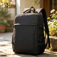 Sac à dos pour homme, tendance, polyvalent, multifonctionnel, grande capacité, logo personnalisable, imperméable, résistant à l'usure, extensible, décontracté, professionnel